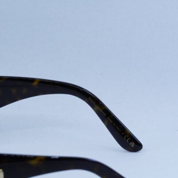 🕶️ New Dolce & Gabbana DG4439 502/73 Sunglasses - Havana Frame, Brown Lenses - Picture 5 of 10